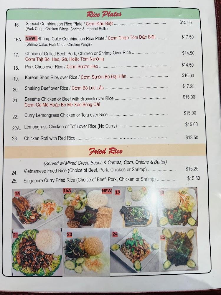 Saigon Noodles Menu image 4